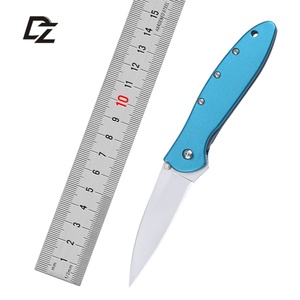 มีดพับสแตนเลสคุณภาพสูง KS1660 สำหรับตั้งแคมป์และพกพา  ปรับแต่งได้ตามต้องการ พร้อมปลอกมีด DIY รองรับ OEM - Product Image 1