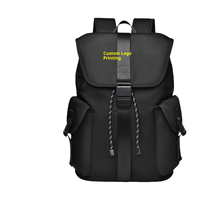 Sac à dos pour ordinateur portable imperméable, grande capacité, en tissu Oxford, pour voyages et école, unisexe, décontracté, avec logo personnalisé
