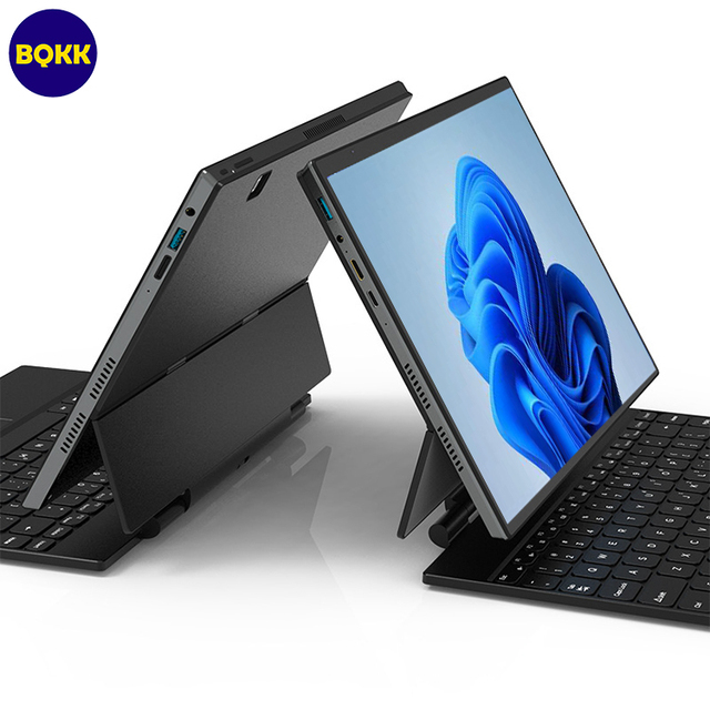 14 Inch  Tablet Pc  Display 32Gb Ram Touchscreen 2 in 1 Windows Tablets with Detachable Magnetic Holster Keyboard