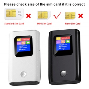 Nouveau routeur Wi-Fi mobile 4G de poche avec batterie externe 6000 mAh Type C MF905C-MC2 Pro avec écran - Product Image 4