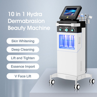 Nouvel Arrivage 2026 – Appareil de Soin de la Peau V10 Hydro Facial avec Écran Tactile, Utilisation Commerciale, Prises US EU UK, Garantie 1 An
