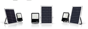 Faretto LED <span class=keywords><strong>Solare</strong></span> da Esterno IP66 5W 10W 15W, Luce di Proiezione LED <span class=keywords><strong>Solare</strong></span> con Pannello in Silicio Monocristallino - Product Image 3