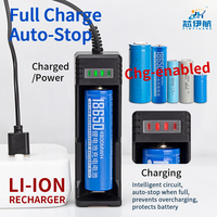 Chargeur de batterie USB intelligent avec affichage LED |   Mainteneur de batterie rechargeable