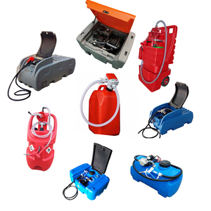 Réservoir de carburant pour moteur diesel/essence en HDPE de 200 L avec pompe incluse, jerrycan portable haute sécurité - Product Image 5