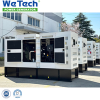 Generador Diésel de Alta Eficiencia para Fábrica, Excelente para 100kw, 130kw, 140kw, 150kw, 200kw, Silencioso, de Marco Abierto, con Arranque Automático