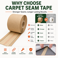 Ruban thermocollant pour tapis, ruban adhésif pour la couture et la réparation des tapis