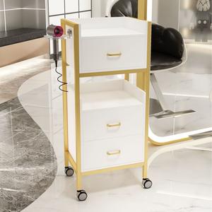Hot Sale Barber Furniture Hair Salon <b>Trolley</b> Beauty Cabinet Salon <b>Trolley</b> Multi-functional Shelving <b>Tool</b> Cabinet Salon Stations - Product Image 6