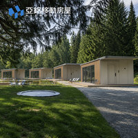 Conception personnalisée de maison portable pour logement ADU avec solution tout-en-un pour projets de camping, glamping, hôtels et complexes hôteliers