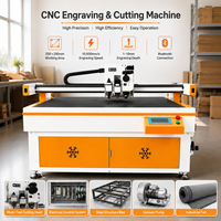 Industriële digitale CNC-snijmachine met vibrerend mes voor het snijden van EPE, EPP, spons en schuim, met CE-certificering