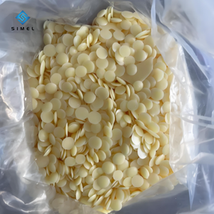 Approvisionnement en usine de cire de son de riz raffinée en Chine Matière première pour la fabrication de bougies Cire de son de riz naturel pour additif alimentaire et cosmétique - Product Image 1