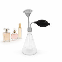 Diffuseur de parfum 80 ml, flacon de parfum, flacon d'huile essentielle, flacon de test d'arôme de café et de vin blanc