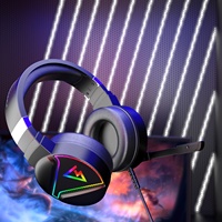 Nouvelle vente chaude de mode pas cher de haute qualité led casque de jeu rgb pour ordinateur portable