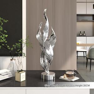 Trang trí nội thất nghệ thuật thủ công nhựa Thủ Công điêu khắc lông trang trí hiện đại cho văn phòng sang trọng Bohemian trang trí nội thất món quà độc đáo - Product Image 6