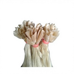 Usine d'extensions de cheveux vierges indiennes Remy 613 blondes à pointe en U - Product Image 2