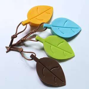 Leaves Shape Silicone Rubber Door Stoppers Block Children Anti-Folder Hand Hotel Security Door Card Hanging Door Stop