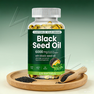 Gomitas de Aceite de Semilla Negra de 6000 mg en Paquete OEM, Apoyo Inmunológico, Apoyo para la Salud de la Piel, Cápsulas de Aceite de Semilla Negra Orgánico - Product Image 5