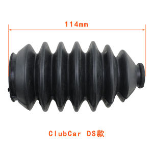 Pièces de voiturette de golf Boîte de direction Siège anti-poussière côté conducteur Soufflet en caoutchouc <span class=keywords><strong>Gaine</strong></span> à soufflet Convient <span class=keywords><strong>pour</strong></span> Club Car DS 101880001 - Product Image 2