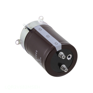 Distribuidor Autorizado, Condensador de Aluminio para Montaje en Chasis LQR2V682MSEH de 6800 uF, 20%, 350 V, SCREW - Product Image 1
