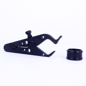 Poignée d'accélérateur de moto durable en alliage d'aluminium avec anneau de protection en silicone - Product Image 5