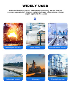 Débitmètre de gaz thermique massique HJSL RS485 Modbus RTU 4-20mA DC15-24V OEM Personnalisable Précision 2,0%FS Débit 0-300L/min Plastique - Product Image 6