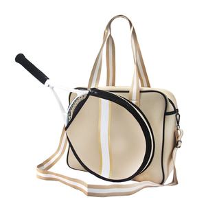 Sac de sport unisexe personnalisé pour raquette de pickleball, léger, pliable, avec doublure en toile et PU, sac à bandoulière décontracté pour femme - Product Image 2