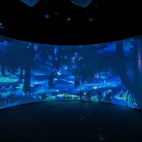 Système de projection interactif 3D le plus populaire jeux muraux interactifs pour enfants