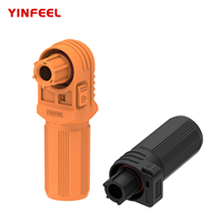 Connecteur de stockage d'énergie 150A/200A/250A DC traversant mur et panneau, borne de connexion rapide IP67 pour armoires de batteries à énergie nouvelle