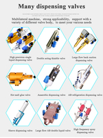 Distributeur automatique de colle adhésive cyanoacrylate PVC 502/401 distributeur de pompe péristaltique machine de distribution de colle à séchage rapide