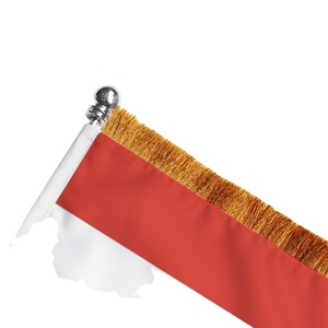 South America Independence Day Celebration Decor Custom Paraguay <b>Table</b> Flag Coat of Arms Design Office Accessory Wholesale - Product Image 3