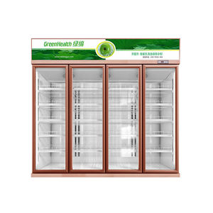 Réfrigérateur refroidisseur de bière d'affichage de vitrine froide de boisson de congélateur vertical de porte commerciale de <span class=keywords><strong>4</strong></span> - Product Image 3