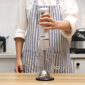 Sonifer-taza de plástico de uso doméstico, varilla desmontable de 600ml, piezas de <span class=keywords><strong>batidora</strong></span> eléctrica de <span class=keywords><strong>2</strong></span> velocidades, fabricante de SF-8045 - Product Image 2