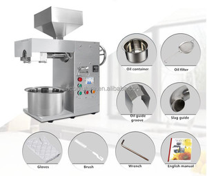Mini Machine à <span class=keywords><strong>huile</strong></span> commerciale, pressoir à <span class=keywords><strong>huile</strong></span> de tournesol, pressoir à froid, pour tube d'<span class=keywords><strong>huile</strong></span>, pour spectacle, vente en forfaits et septembre - Product Image 4