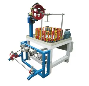 China factory Wholesale Automatic shoelace braiding machine for polyester cotton shoelace