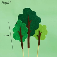 Dinosaurier Cake Toppers Forest Series Nettes Dinosaurier-Set Back kuchen Dekoration für Baby party Geburtstags feier und Themen party