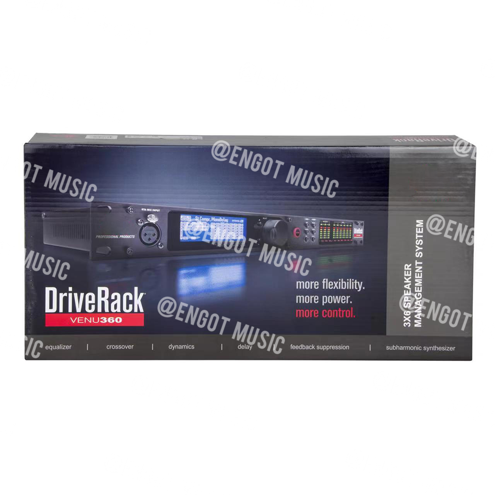 Dbx DriveRack VENU360 Karaoke Mixer Board - 3in6out DSP Processor