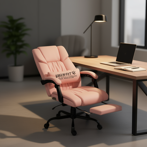 Silla de Oficina con Función de Masaje, Cuero PU, Reposabrazos Ajustables, Reposacabezas Integrado, Base Giratoria, Silla Ejecutiva para Comodidad y Relajación - Product Image 2