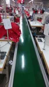 Trasportatore a nastro in PVC usato per linea di assemblaggio alimentare smistamento espresso piccolo nastro trasportatore - Product Image 5