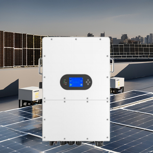 ขายดี ระบบไฮบริดพลังงานแสงอาทิตย์สำหรับบ้าน 8kw-50kw MPPT380-400V สามเฟส แรงดันสูง 160V-800V แบตเตอรี่ 48v 60Hz AC Output - Product Image 4
