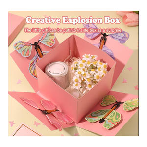 <span class=keywords><strong>Caja</strong></span> de Regalo Explosión de Mariposas, <span class=keywords><strong>Caja</strong></span> Sorpresa de Mariposas Voladoras para Cumpleaños, Bodas, Aniversarios, Navidad - Product Image 4