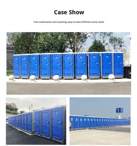 Salle de bain mobile <span class=keywords><strong>portable</strong></span> et toilettes mobiles portables pour le camping, toilettes chimiques portables économiques, toilettes portables en plastique - Product Image 6