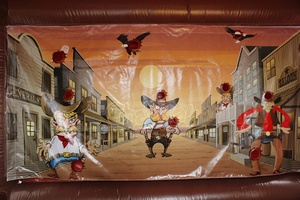 Juego de Pelotas Inflables Wild West Shootout, Desafío Deportivo para Niños, <span class=keywords><strong>Juegos</strong></span> de Disparos, Juego Deportivo Inflable para Adultos - Product Image 6