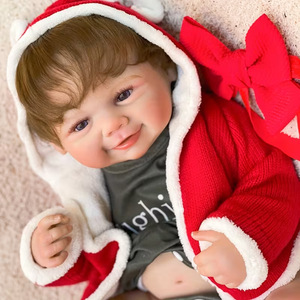OtardDolls Reborn Doll, poupée réaliste de 50 cm avec pull rouge, pour cadeau - Product Image 1