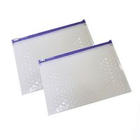 Sac en Mylar laminé Sac à bulles à fermeture éclair Sac à bulles cosmétique pour soins de la peau