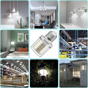 Mini LED Ngô bóng đèn E27 E26 E14 E12 B22 B15 9W 6000K/4000K/3000K thiết bị điện thay thế/50W/Halogen và Halogen phòng đèn chùm - Product Image 6