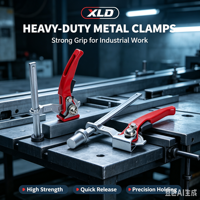 Pince à rail à cliquet Maxtool 60 mm à dégagement rapide en acier, garantie 1 an pour l'assemblage, le travail du bois et le bricolage