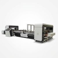 Plieuse-colleuse automatique pour boîtes en carton ondulé à 3/5/7 couches