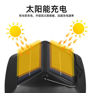 Lámpara Solar de 10W, Impermeable, para Exteriores, Jardín, Patio, Balcón, Camping, Recargable - Product Image 3