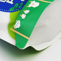 Sachet d'emballage personnalisé écologique refermable à fermeture éclair pour savon, lessive en poudre et billes de lessive