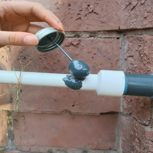 Colle à solvant pour PVC à haute résistance, à prise rapide, à base de <span class=keywords><strong>ciment</strong></span>, pour la jonction de tuyaux en plastique, de couleur grise, résistante - Product Image 5