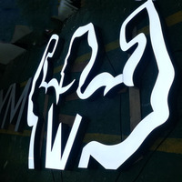 Letrero 3D Personalizado para Exteriores con Letras de Canal LED Iluminadas Frontalmente, Acrílico, Acero Inoxidable, Publicidad, Nombre de Tienda, Logotipo Empresarial